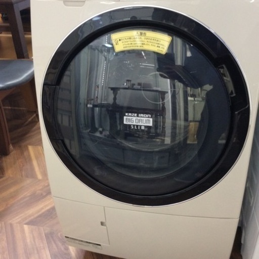 HITACHI 10kg全自動ドラム式洗濯機BD-S8700 2015年式