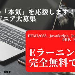 【正社員】プログラマー　未経験でも月給20万円！ITを学びながら...