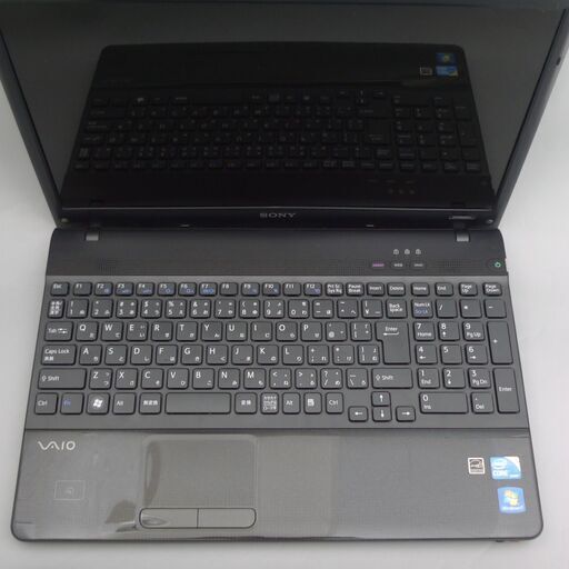 中古美品 ソニー ノートパソコン 15.5型 SONY VAIO VPCEB48FJ Core i3 ...