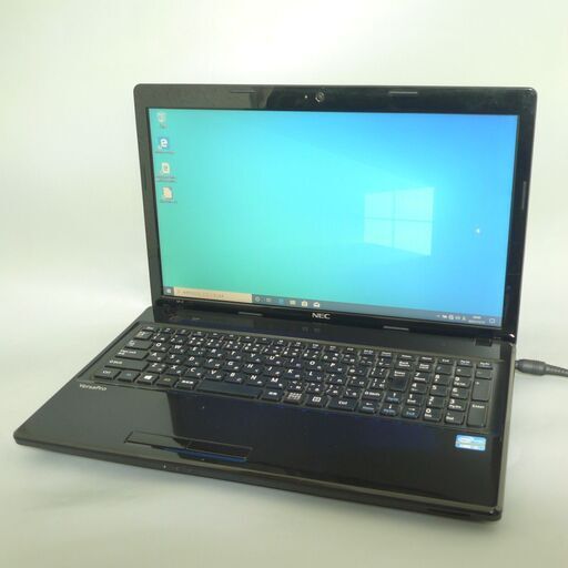 即使用可 ノートパソコン 中古良品 15.6型ワイド NEC VK22LF-F 第2世代Core i3 4GB DVDマルチ 無線LAN WiFi カメラ Windows10 Office