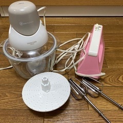 テスコム　フードプロセッサー　電動泡立て器つけます。　ハンドミキ...