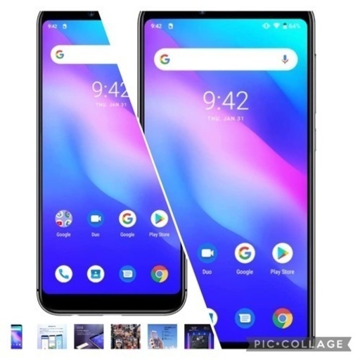新品　simフリー　スマホ　Android