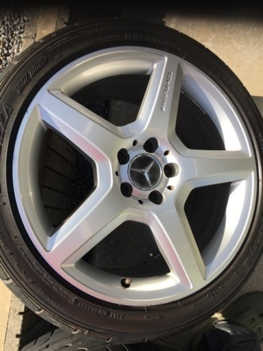 ベンツAMGリア 9J×18 2本 275/35R18
