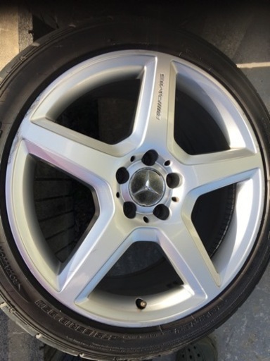 ベンツAMGリア 9J×18 2本 275/35R18