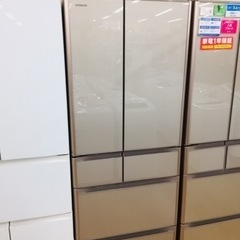 HITACHI（ヒタチ）の６ドア冷蔵庫2018年製（RｰXG5100H）です。【トレファク東大阪店】 HITACHI（ヒタチ）の6ドア冷蔵庫2018年製（RｰXG5100H）です