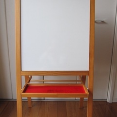 （お取引中）【IKEAイケア】モーラ　イーゼル　ホワイトボード　...