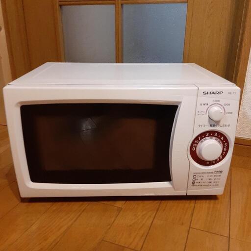 【決まりました】SHARP  電子レンジ700W