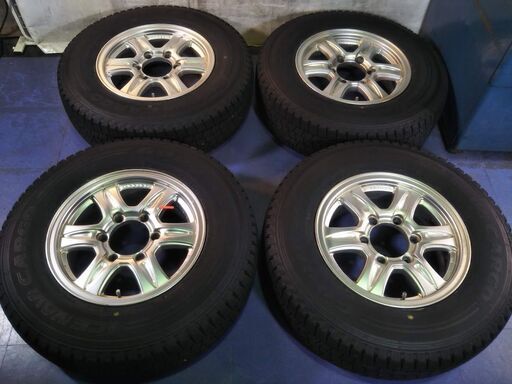 冬 200 ハイエース 200系【富山】キャラバン 195/80R15 LT  