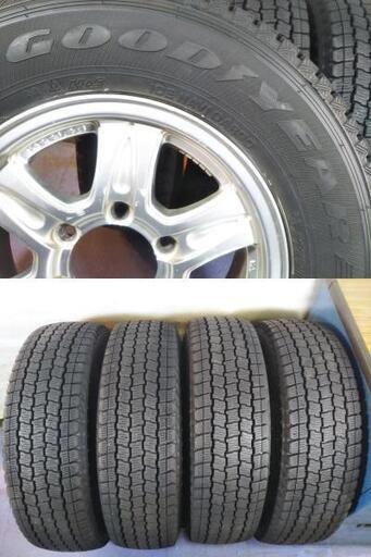 冬 200 ハイエース 200系【富山】キャラバン 195/80R15 LT  