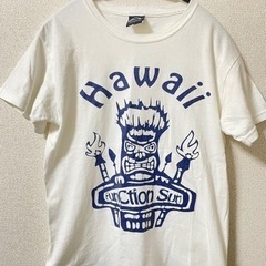 【美品】Tシャツ ハワイ カジュアル  ホワイト ファンクション
