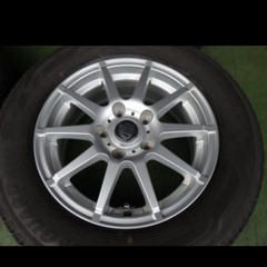 195/65R15　IG60 18年 & 社外　114.3/5穴　+50　A/W　4本セット