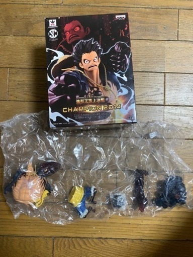 ワンピース 造形王頂上決戦 チャンピオン14 ギア4ルフィフィギュア りゅー さいたまのおもちゃの中古あげます 譲ります ジモティーで不用品の処分