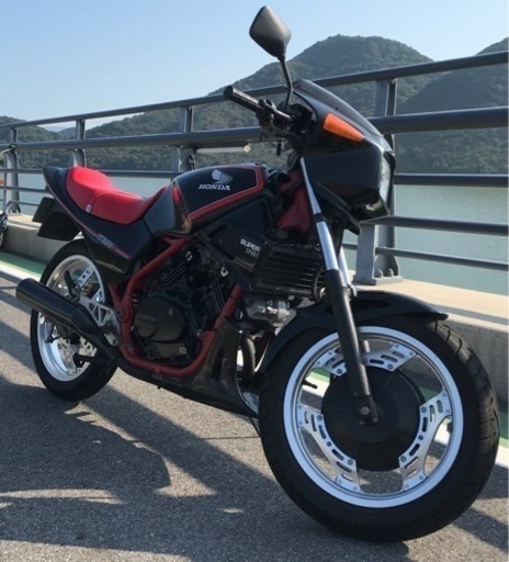 ホンダ　VT250FC 始動　書付き　初期型　MC08 ブラック　旧車　絶版車