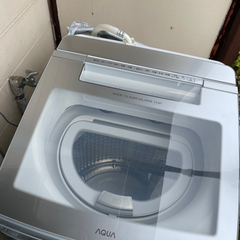 【ネット決済】【決まりました】【美品】アクア洗濯乾燥機10kg