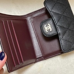 【ネット決済】CHANEL キャビアスキン 極美品 財布