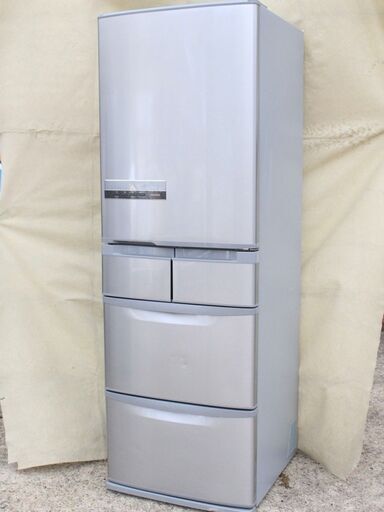HITACHI 日立 冷凍冷蔵庫 (415L） 5ドア R-K42E (S) ビック\u0026スリム 2015年製