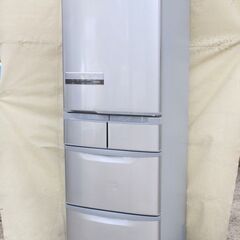 HITACHI 日立 冷凍冷蔵庫 (415L） 5ドア R-K42E (S) ビック&スリム
