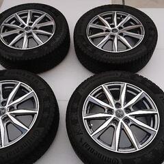 スタッドレスタイヤアルミホイール付き４本セット CX-3で使用 