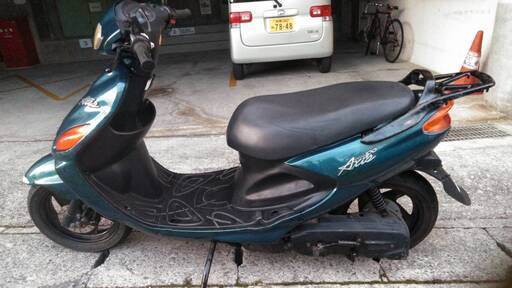 アクシス１００　値下げ　４万５千円【原付バイク下取り可です】１２５CCまで