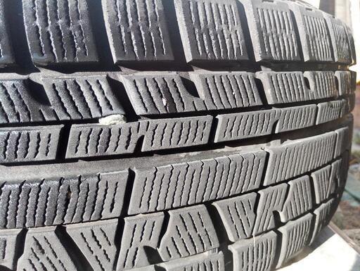 引き取り限定！　スタッドレスタイヤ 215/60 R16インチ☆冬スタッドレスタイヤホイール 4本セット☆5穴 PCD114.