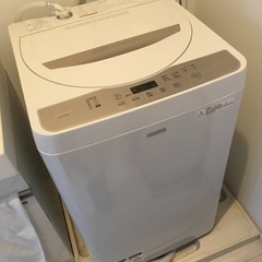 シャープの洗濯機2000円