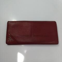 【ネット決済】PRADA プラダ 正規品 レザー 長財布 mad...