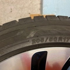 純正ホイール付きスタッドレス　205/50/17 ig60