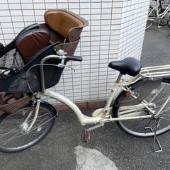 【ネット決済】子ども一人乗せ自転車☆プチママン☆格安