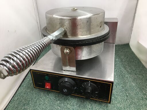 電気アイスクリーム　コーンメーカー　ZU-1　中古品