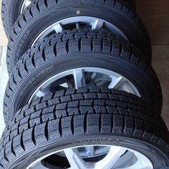 スズキパレット用スタッドレスタイヤ（DUNLOP 165/55R14）ほぼ新品