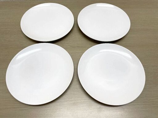 JM13568)《IKEA》プレート 4皿セット 中古品【取りに来られる方限定】
