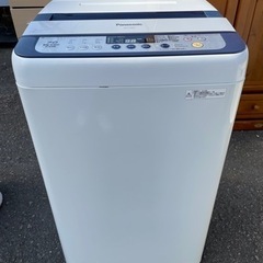 全自動洗濯機‼️7kg   Panasonic  取扱説明書付き