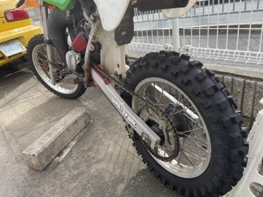 KX80 実働モトクロッサー ジャンク部品取りに 直接取引限定 大阪箕面市