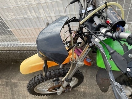 KX80 実働モトクロッサー ジャンク部品取りに 直接取引限定 大阪箕面市