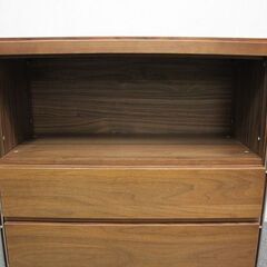 無印良品 ステンレスユニットシェルフ ウォールナット 引き出し2