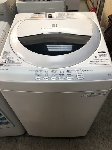 TOSHIBA 2014年製　洗濯機　5kg