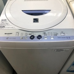 SHARP  2011年製　5.5kg  洗濯機