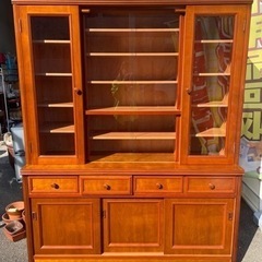 ドイツで買った食器棚　材質:桜の木 ドイツで買った食器棚材質:桜の木