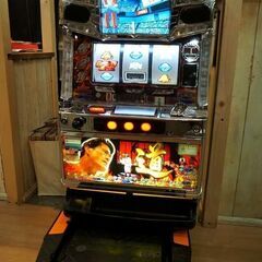 ◆オリンピア アントニオ猪木が元気にするパチスロ機 実機 キー 取説付き◆