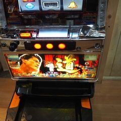 ◆オリンピア アントニオ猪木が元気にするパチスロ機 実機 キー 取説付き◆