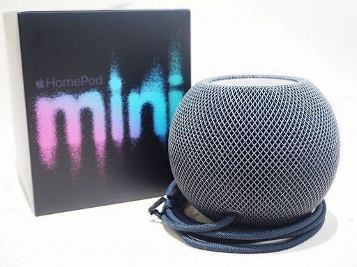 【苫小牧バナナ】Apple/アップル MY5G2J/A HomePod mini スペースグレイ Bluetoothスピーカー オーディオ機器 動作品 箱あり♪