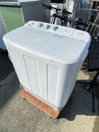 希少!!激安2槽式洗濯機!!2020年製 格安自社配送可能です!!maxzen 6.0kg洗い