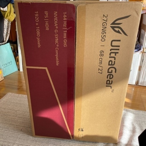 LG 27GN650 ゲーミングモニター