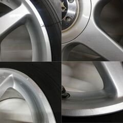 ＜ノーマルタイヤ X ホイール 4本＞ 215/65R16 ヨコハマタイヤ 2017年製 80～85％ 16x7J Monarch 4H 5H -114.3　　～横浜市旭区 ズーラシア近く～