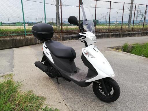 軽整備済◇スズキ（SUZUKI）アドレスV125（CF4EA）◇走行少◇白（ホワイト）◇自賠責有