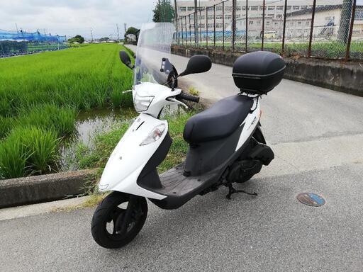 軽整備済◇スズキ（SUZUKI）アドレスV125（CF4EA）◇走行少◇白