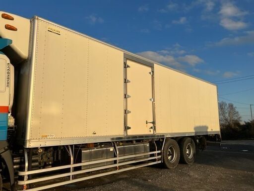 横扉付【超美品】希少 大型冷凍冷蔵 幅250ｃｍ長さ966ｃｍ高さ265ｃｍ コンテナ 物置 倉庫 アルミ箱 格安提携先運送会社あり　江別市発