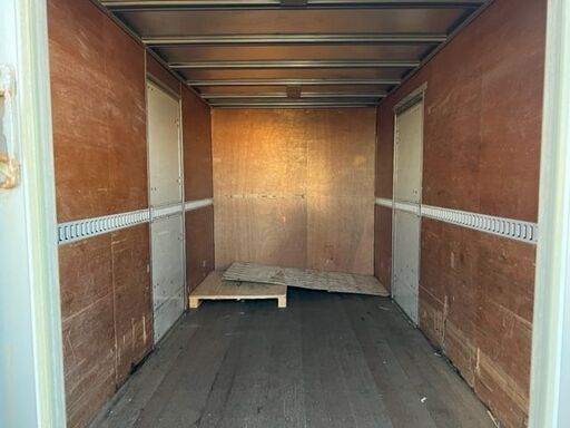 横両扉付【希少】②2トン 幅217cm長さ495cm高さ225cm コンテナ