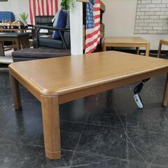 新品アウトレット!継ぎ脚付家具調コタツ120BR