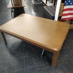 新品アウトレット!継ぎ脚付家具調コタツ120BR